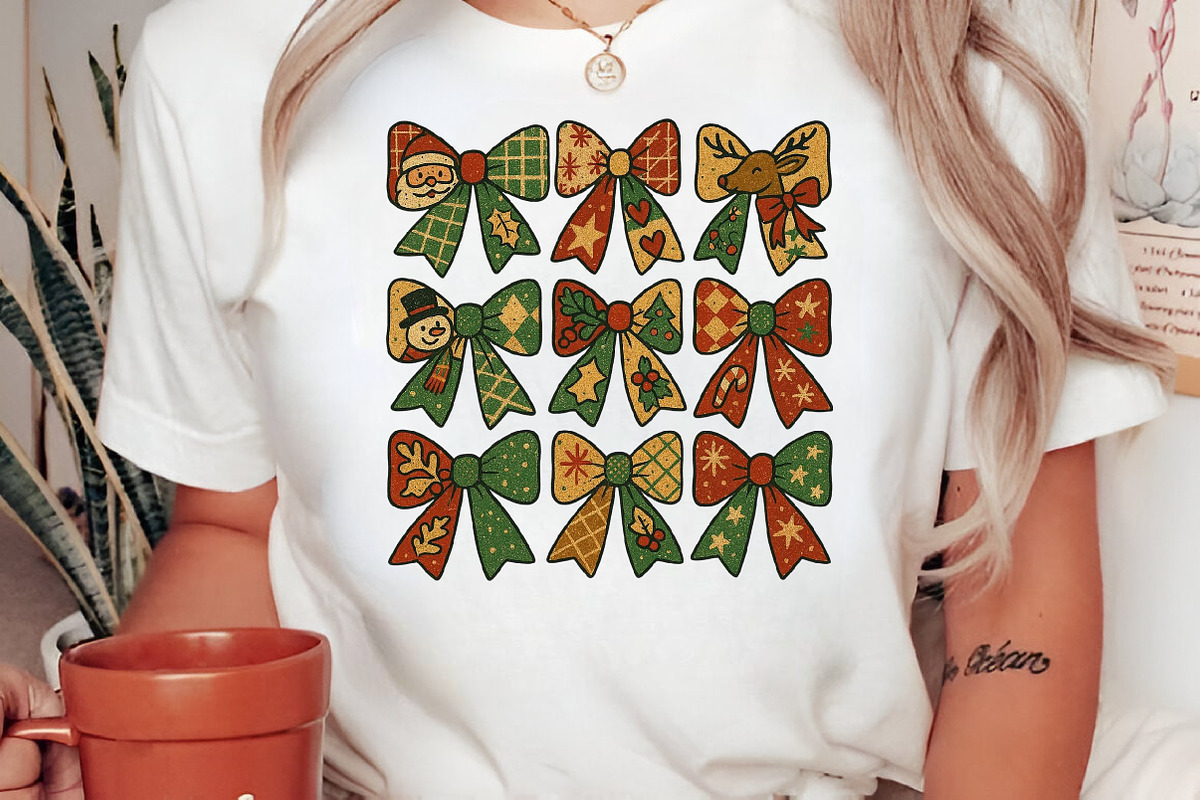 Cozy Coquette Christmas Bow Png, an Illustration by Libby Wishes (Photo 6 of 6)