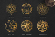 MYSTIC SYMBOLS magic collection, a Decorative Illustration by Chewie Co (Thumbnail 7 of 26)