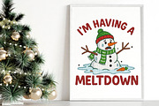 I’m Having a Meltdown, Christmas PNG, an Illustration by Canvas Craft (Thumbnail 6 of 6)