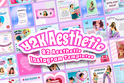 Y2K AESTHETIC 82 Instagram Templates, a Social Media Template by PLANETSEL (Thumbnail 1 of 7)