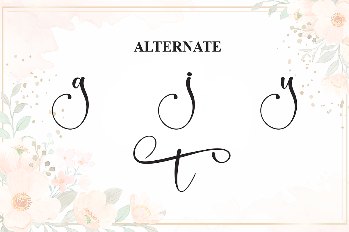 Greatings | Script Font, a Handwritten Font by Scratchones (Photo 8 of 9)