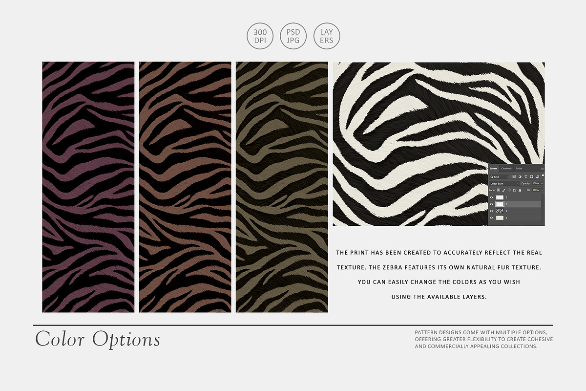 Seamless Zebra Stripe Pattern, a Pattern Graphic by Talip Memis (Photo 3 of 11)