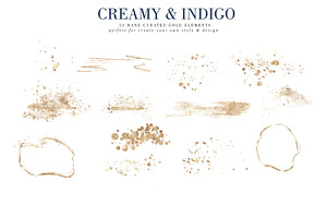 Creamy & Indigo