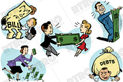 RTRO Money & Debt 1, an Illustration by RTRO Stock (Thumbnail 4 of 5)