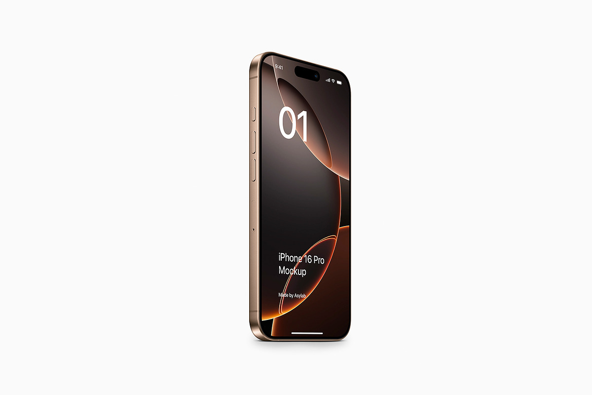 iPhone 16 Pro - 24 Mockups Scenes, an iPhone Mockup by Asylab (Photo 38 of 58)