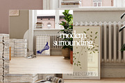 LENIS ROOM Natural Frame Mockup Set, a Household Mockup by Stykke Studio (Thumbnail 12 of 58)