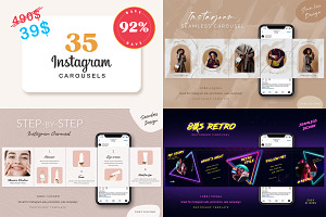 Instagram Carousels Bundle