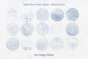 15 Adobe Vector Beach Textures, a Texture Illustration by Her Indigo Moon (Thumbnail 2 of 3)
