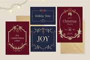 Christmas Card Stationery Set, a Card Template by BrandPacks (Thumbnail 1 of 5)