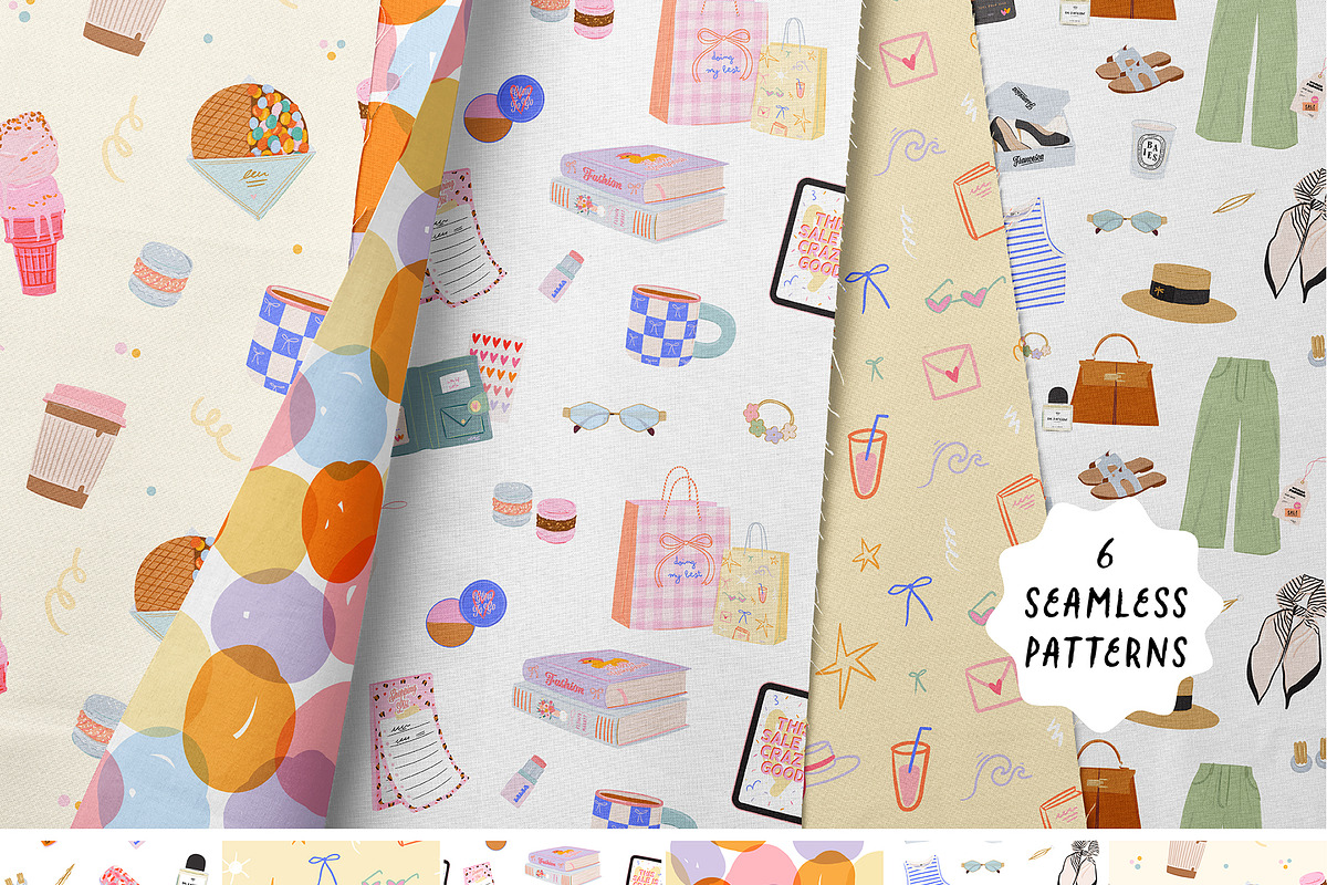 Cute Girly Clipart Bundle, an Object Graphic by Ruslana Lubenets (Photo 33 of 51)