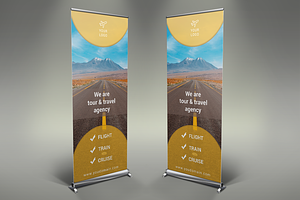 Travel Roll-Up Banner - SK