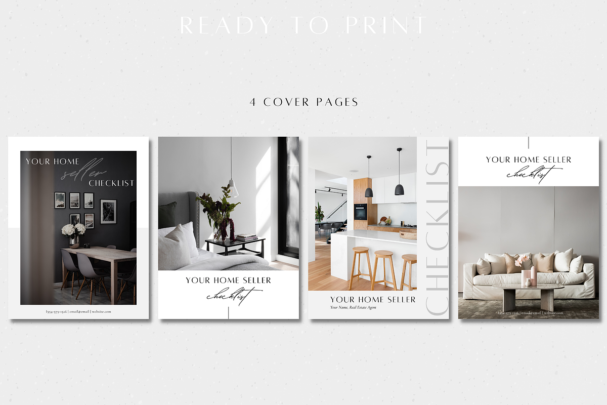 Real Estate Home Seller Checklist, a Marketing Template by ZoaniDesign (Photo 4 of 9)