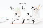 Sunday | Script Font, a Handwritten Font by Scratchones (Thumbnail 8 of 8)