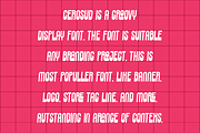 Cerosud - Groovy Font, a Sans Serif Font by QR Design Studio (Thumbnail 3 of 7)