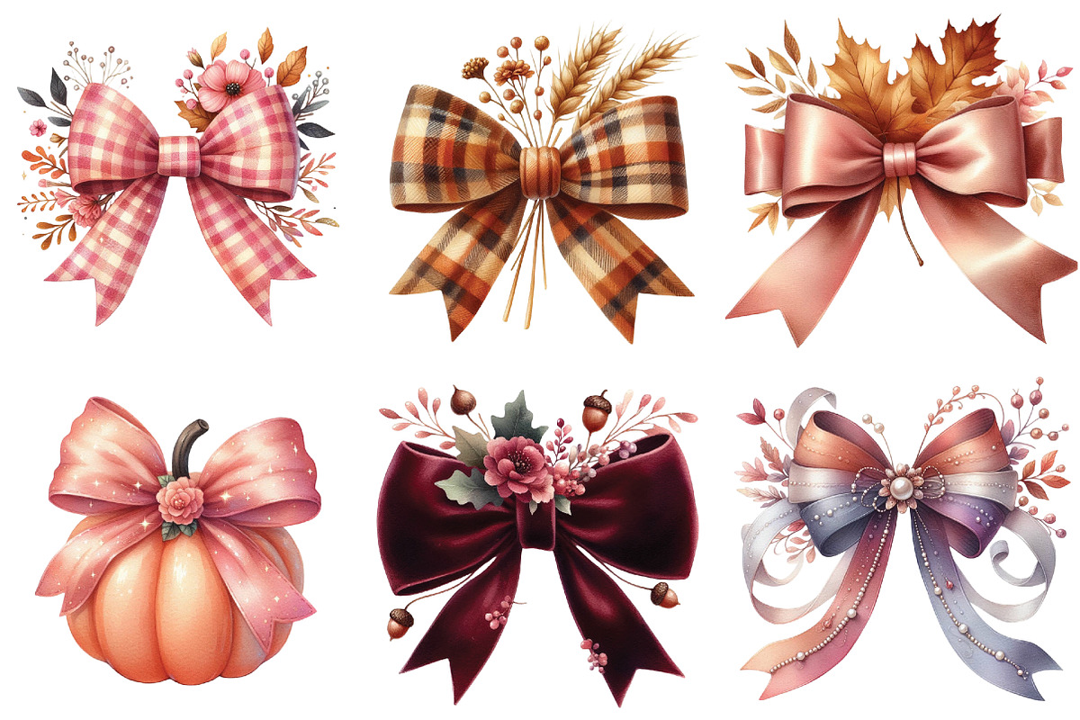 Autumn Collection Clipart, an Illustration by DreamArtGraphic (Photo 4 of 5)