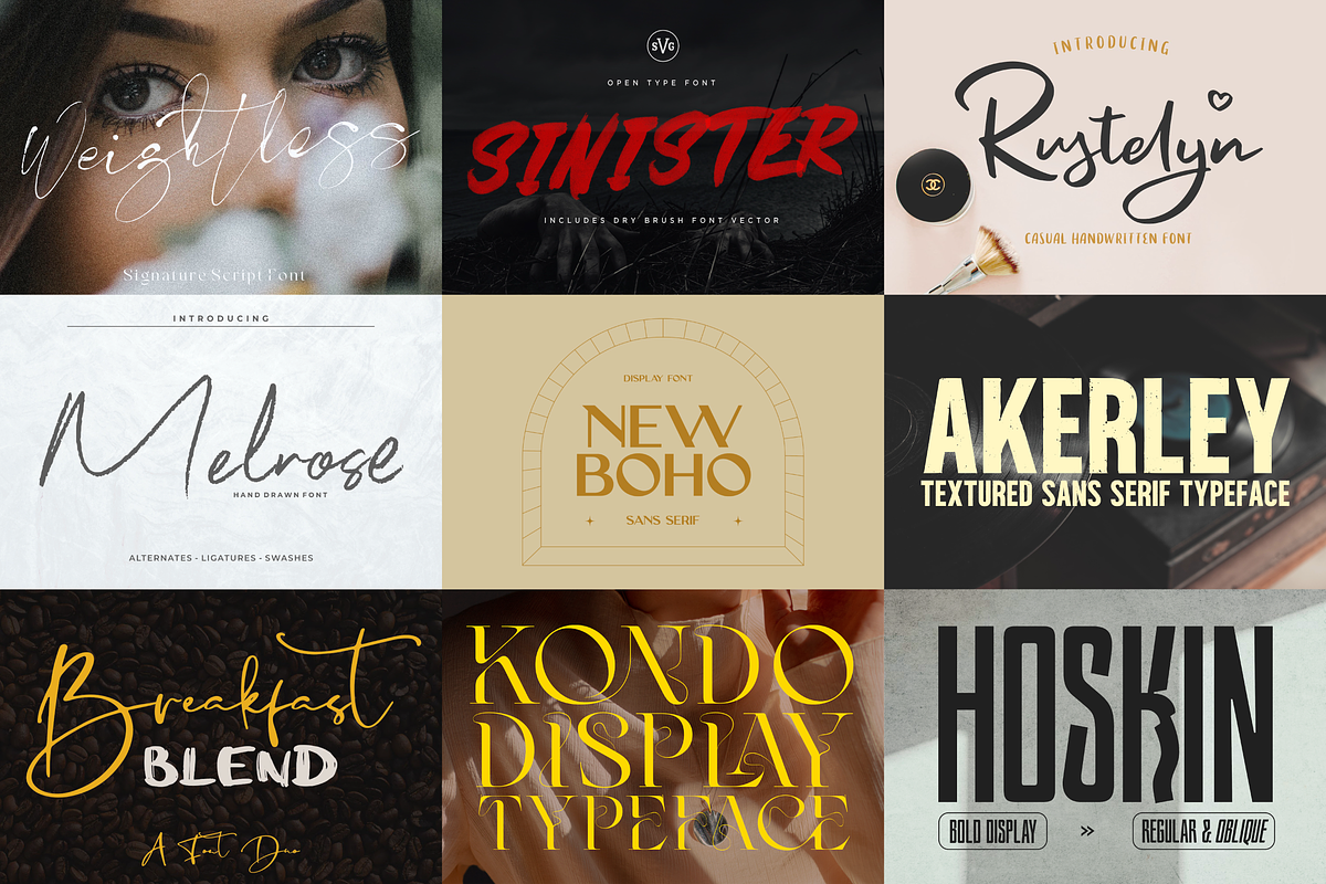All Access Design Bundle, a Handwritten Font by Surplus Type Co (Photo 9 of 18)