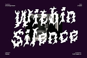 CS Vertigo Drawn, a Blackletter Font by Craft Supply Co. (Thumbnail 7 of 8)
