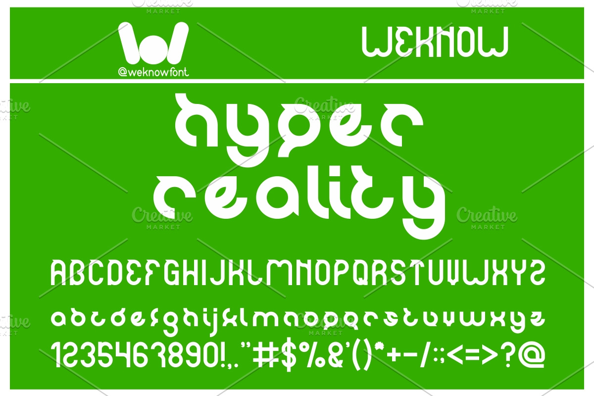 noa katz font, a Font by weknow (Photo 4 of 5)