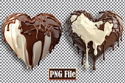 Chocolate Heart Clipart Bundle, a Person Illustration by protabsorkar11 (Thumbnail 3 of 5)