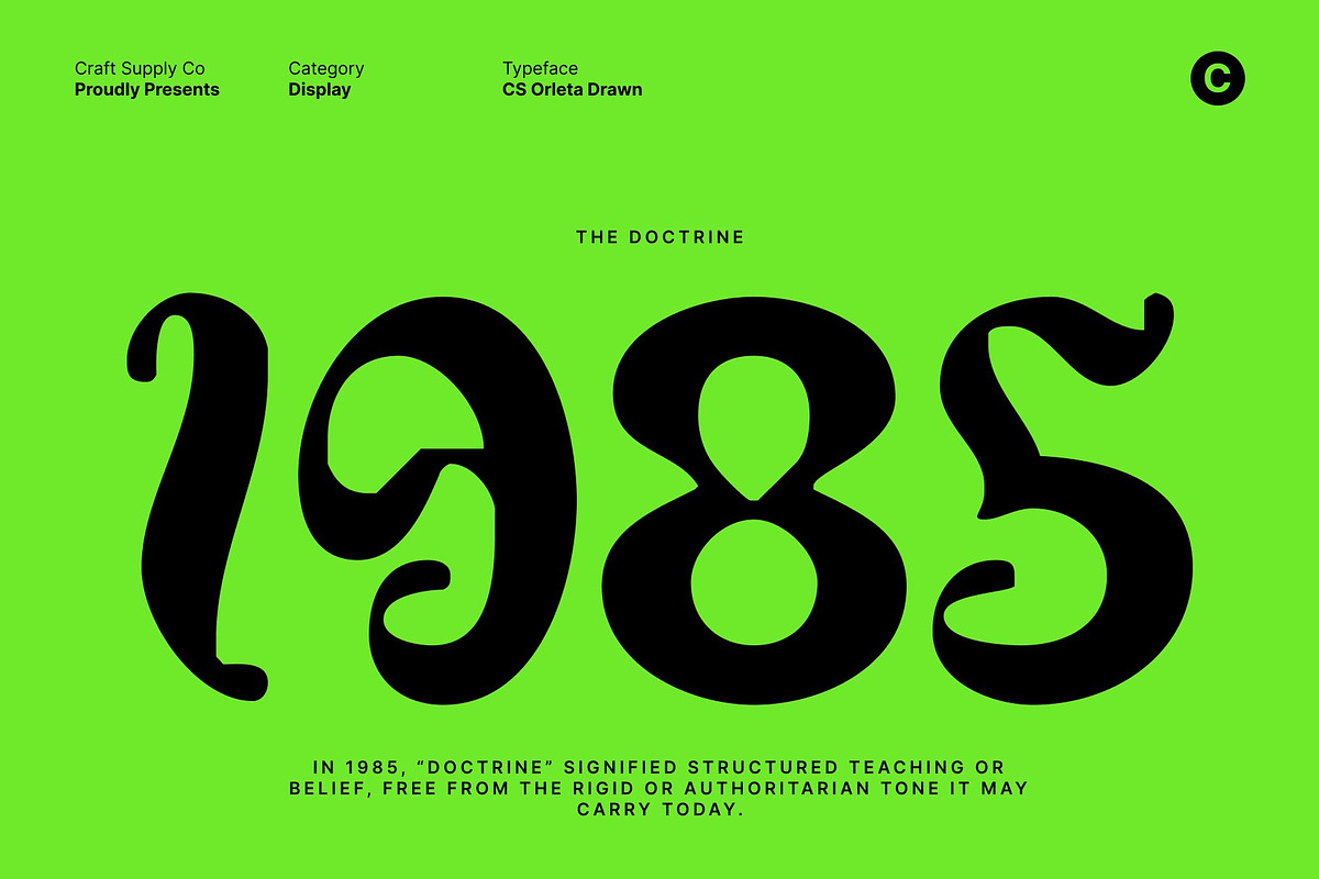 CS Orleta Drawn, a Sans Serif Font by Craft Supply Co. (Photo 5 of 8)