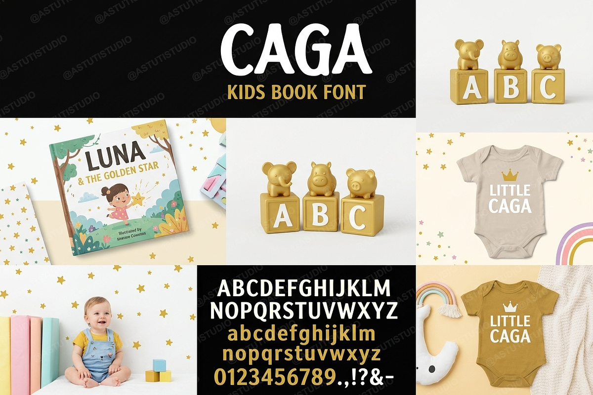 Caga - Elegant Modern Serif Typeface, a Serif Font by Astuti Studio (Photo 16 of 25)