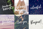 Island Style Brushed Font Duo, a Script Font by Nicky Laatz (Thumbnail 2 of 17)