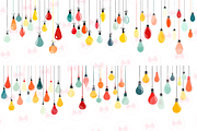 Christmas Lights Clipart, an Illustration by Markicha Art (Thumbnail 3 of 5)