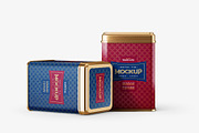 Square Tin Can Mockup Set, a Cups & Container Mockup by Deeplab (Thumbnail 16 of 16)