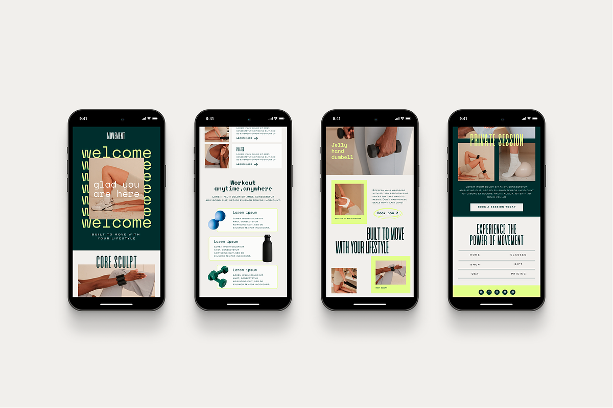 Modern Email Marketing Templates, an Email Template by LePosey Studio (Photo 3 of 7)
