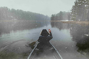 36 Fog and Rain Overlays, a Layer Style Add-On by Eldamar Studio (Thumbnail 5 of 5)