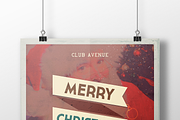 Christmas Vintage Flyer, Posters, a Flyer Template by SPACECAKE (Thumbnail 2 of 5)