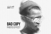 Bad Copy Photo Effect, a Layer Style Add-On by Grkic Creative (Thumbnail 1 of 3)