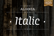 Alianza Italic, a Font by Corradine Fonts (Thumbnail 1 of 6)