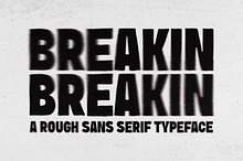 Breakin - Retro Sans Serif Typeface