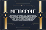 Coler Art Deco Font, a Sans Serif Font by Bayuktx (Thumbnail 4 of 10)