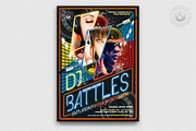 DJ Battle Flyer Template V1, a Flyer Template by ThatsDesignArt (Thumbnail 1 of 7)