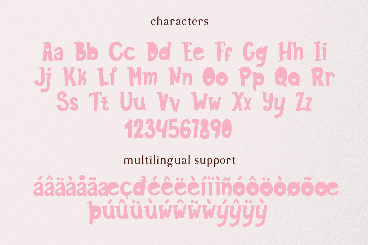 Little Peanut Handwritten Font, a Script Font by BarcelonaShop (Photo 10 of 10)