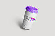 Paper Cup Mockup - 12 Views, a Cups & Container Mockup by Illusiongraphic (Thumbnail 3 of 29)