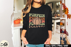 Retro Fall SVG Bundle