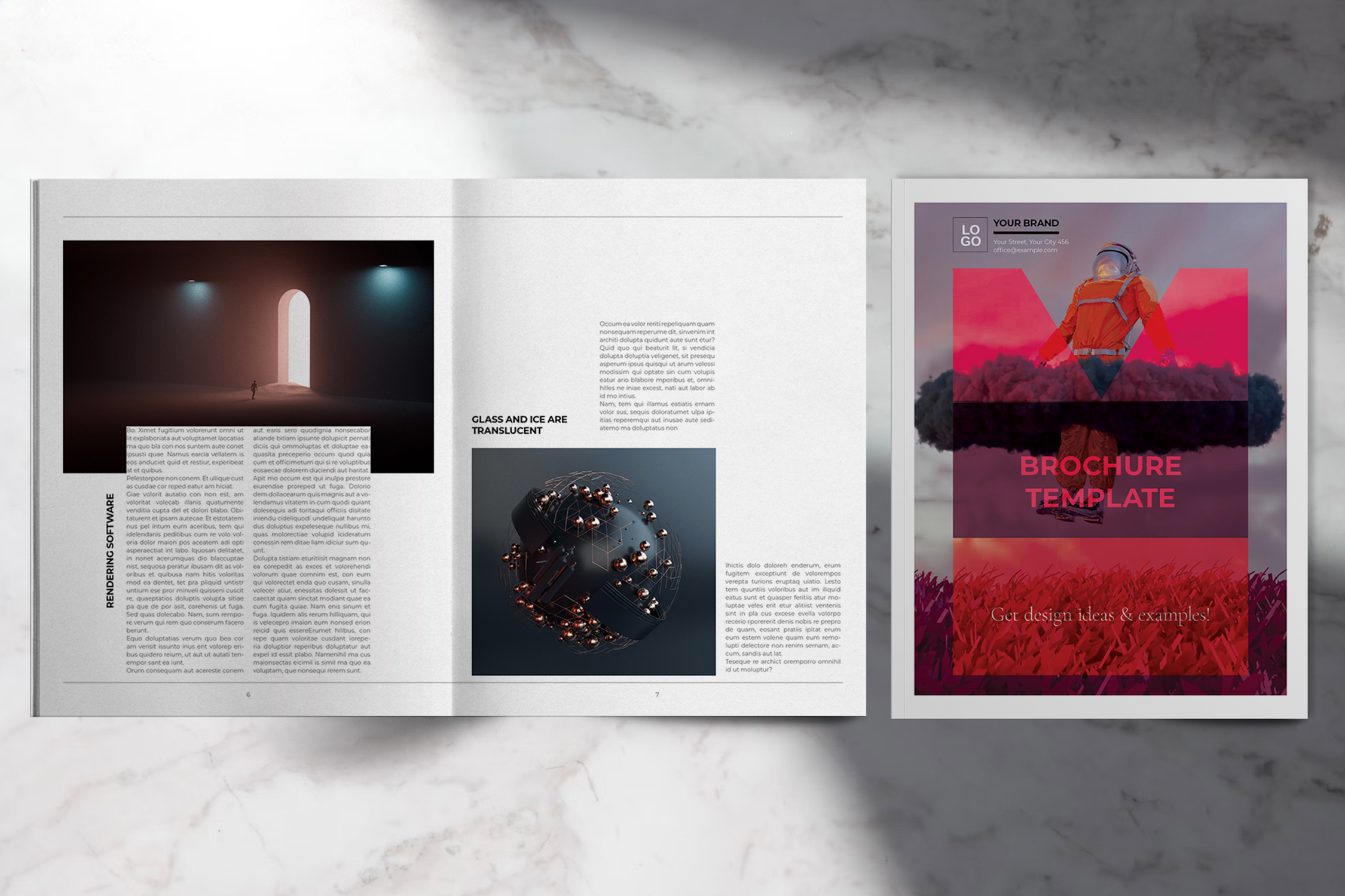 Modern Brochure Layout Design, a Brochure Template by Boris Cupac