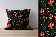 Cozy watercolor clipart & patterns, a Seasonal Illustration by Yelloo Fish (Thumbnail 12 of 15)