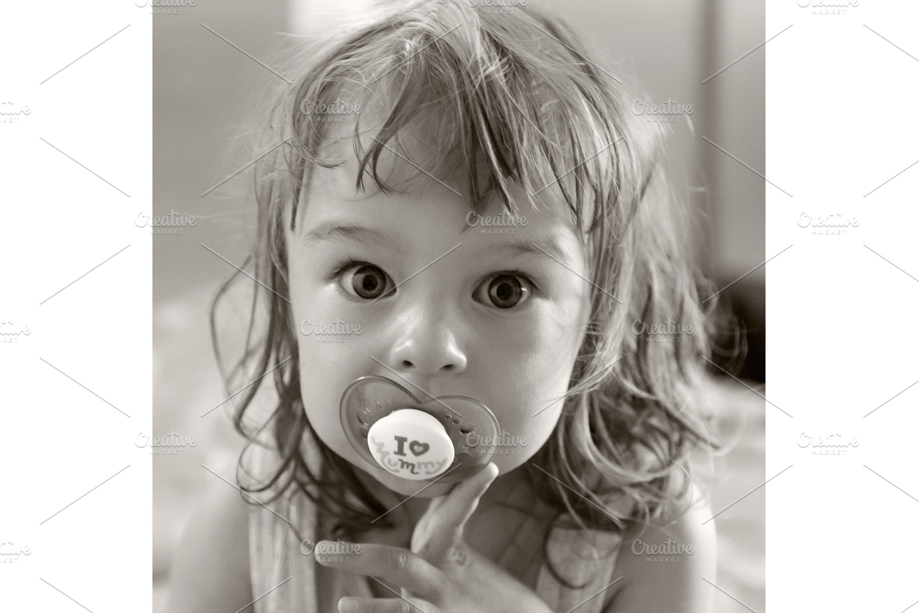 Portrait of little girl featuring beautiful, child, and little, a Person Photo by sborisov