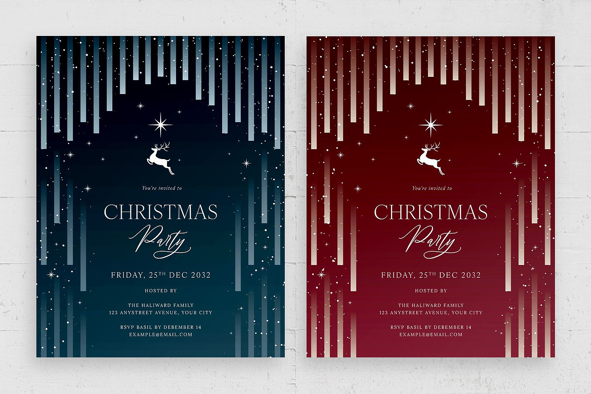 Christmas Winter Invitation Flyer, a Flyer Template by BrandPacks (Photo 5 of 6)