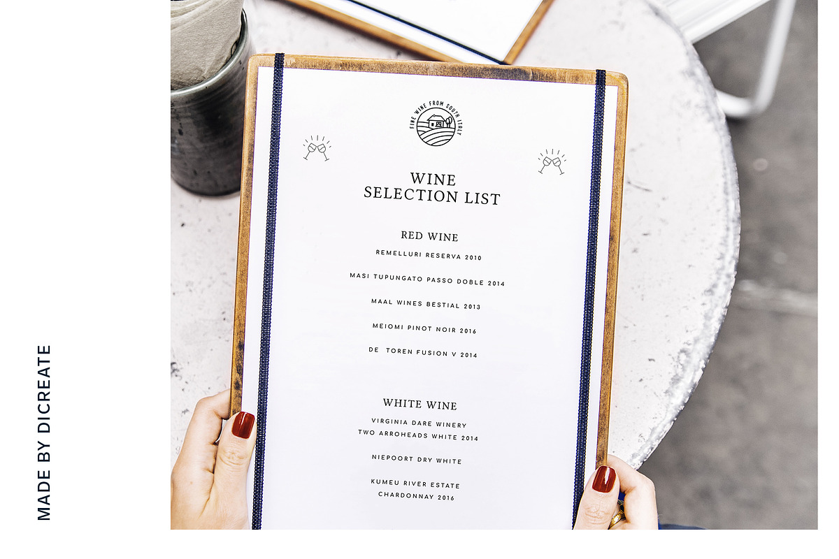 The Wine Collection, a Food Illustration by dicreate (Photo 9 of 12)