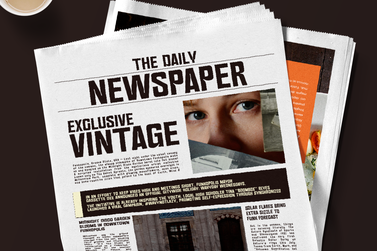Gumona - Groovy Vintage Sans, a Sans Serif Font by Pandeka Studio (Photo 8 of 9)