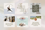 Canva Instagram Templates Yoga, a Social Media Template by Keikoya (Thumbnail 4 of 13)