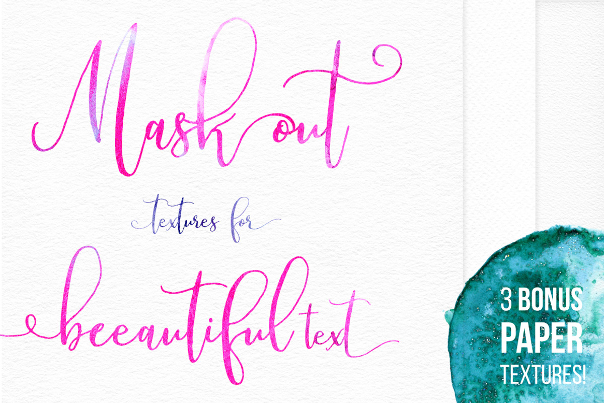 Magical Watercolor Mega Texture Pack, a Texture Graphic by Yasmina Creates (Photo 4 of 5)