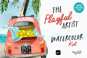 The Playful Artist Watercolor