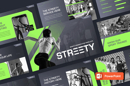 STREETY - Sport Powerpoint, a Presentation Template by rgbryand