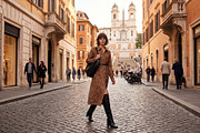 Bambi Print with Brown Dots, a Pattern Graphic by texvogue (Thumbnail 4 of 14)